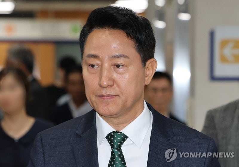 '1심 시장직 상실형' <b>오세훈</b> 측, 2심서 "명태균에 의뢰 안 해"