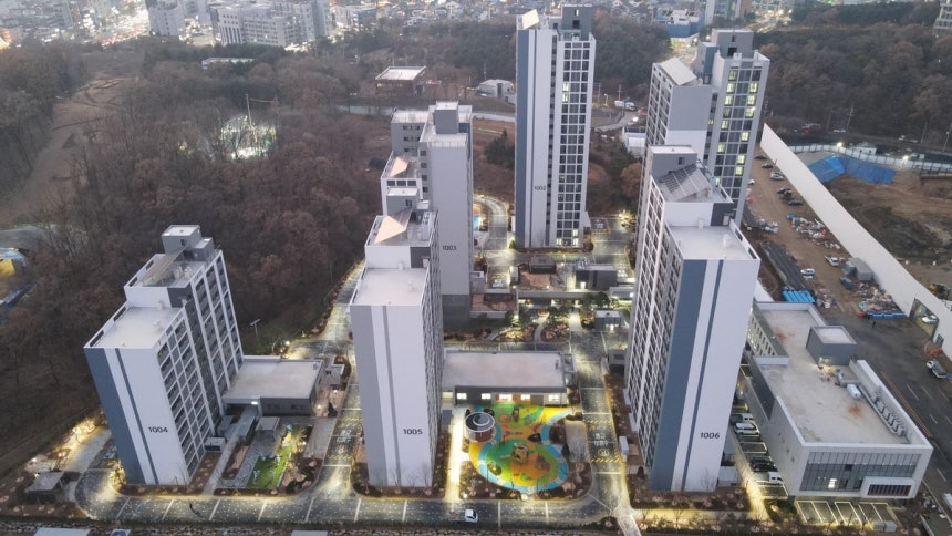 경기도 과천지식정보타운의 통합공공임대 단지
[LH 제공. 재판매 및 DB 금지]