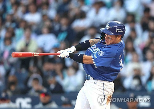 '8회 재역전' <b>삼성</b>, 2연패 탈출…1게임 차로 선두 kt 추격(종합)