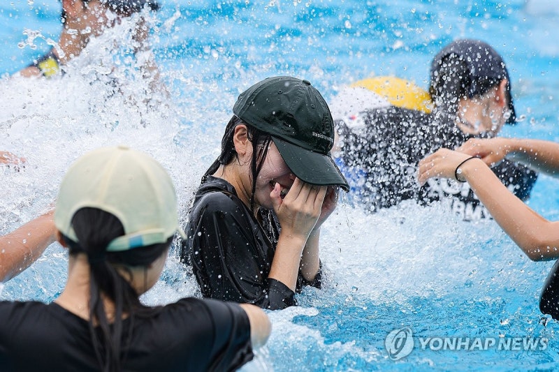 마냥 즐거운 물놀이