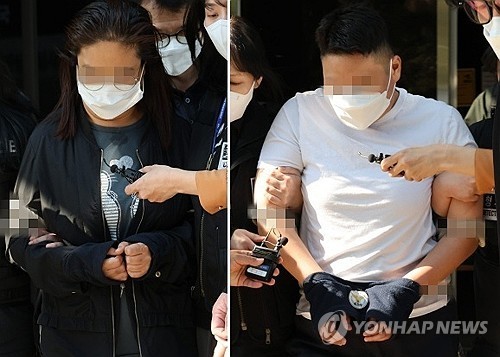 약탄 술로 살해 시도…태권도장 직원(왼쪽)·관장 구속심사 [연합뉴스 자료사진]