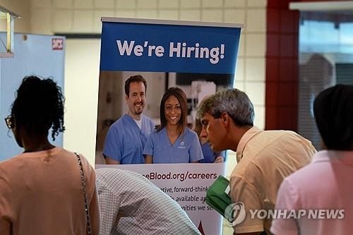[1보] <b>미 8월 고용증가</b> 16만2천명…예상치 크게 웃돌아