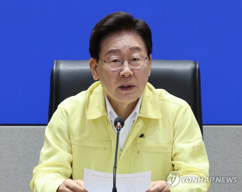 李대통령, '집중호우 피해' <b>통영 특별재난지역</b> 선포