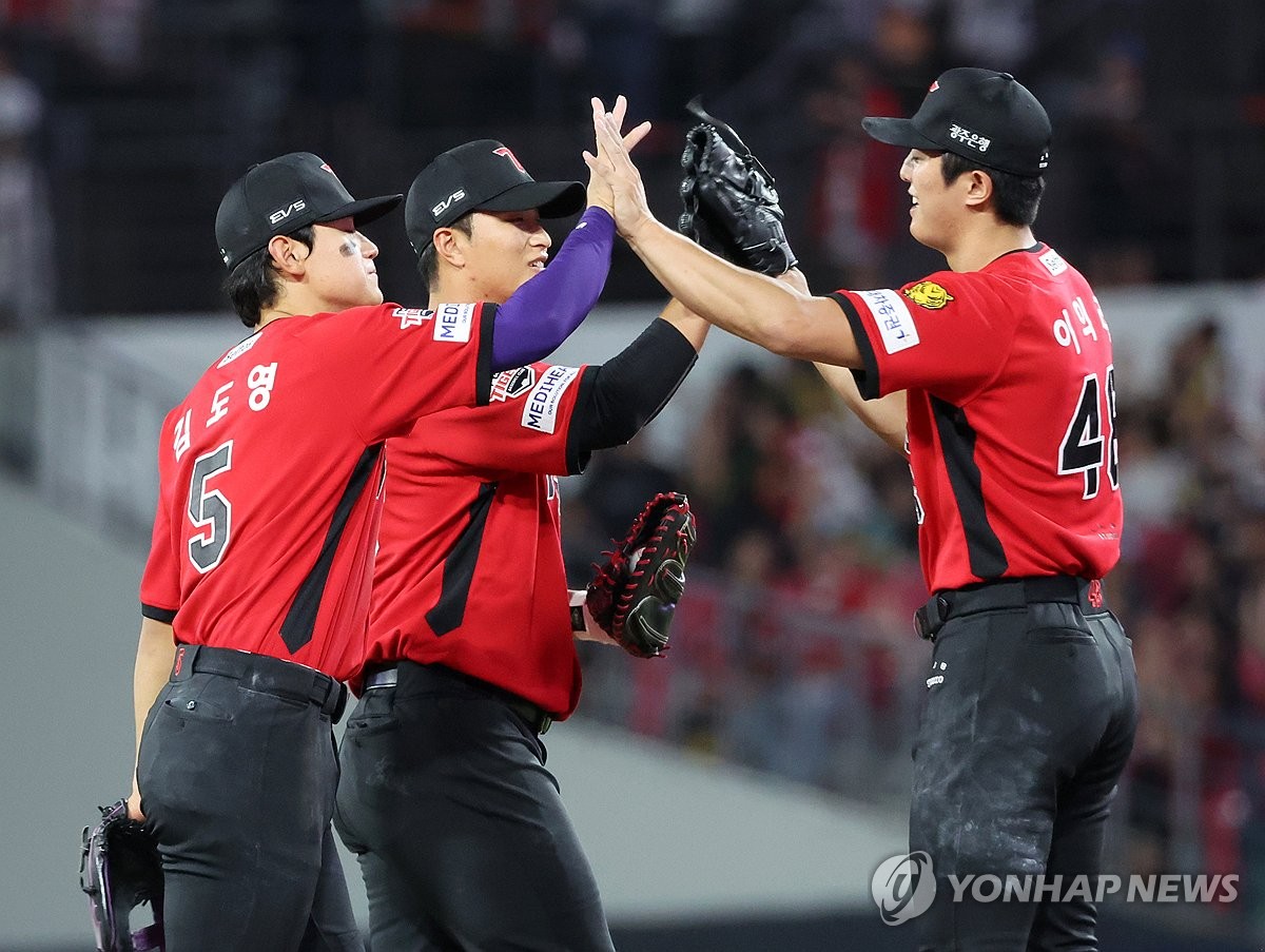 김도영 '우리가 <b>스윕승</b> 했어요'