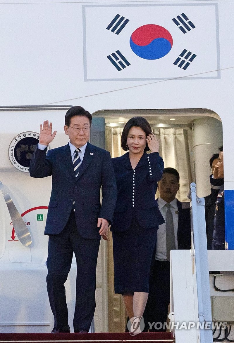 이재명 대통령, 파리 도착
