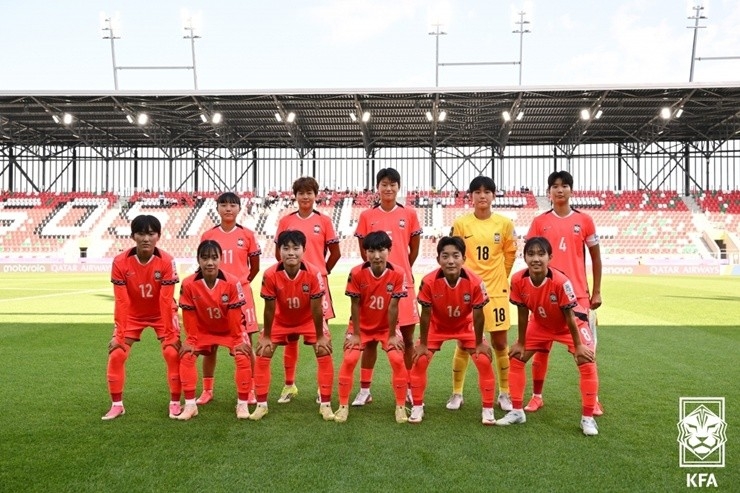 한국 축구, U-20 여자 월드컵 2차전서 가나에 1-3 완패