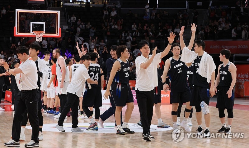 [아시안게임] '조별리그 3연승' 남자<b>농구</b>, 16일 요르단과 8강 격돌