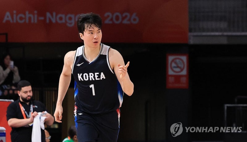 [아시안게임] 손끝 달아오른 이현중…금메달까지 이제 두 경기