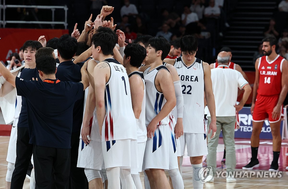 <b>남자 농구</b>, 12년만 <b>결승행</b>