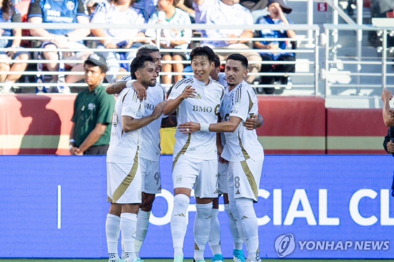 손흥민 1골 1도움 터졌는데… LAFC 퇴장 악재에 무승부 핏대 세움