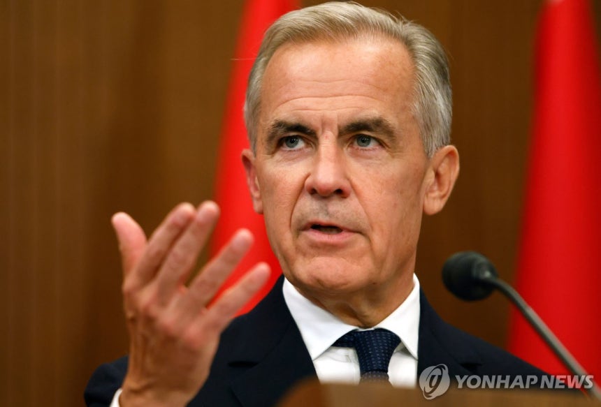 마크 카니 캐나다 총리 
[AP=연합뉴스. 재판매 및 DB 금지]