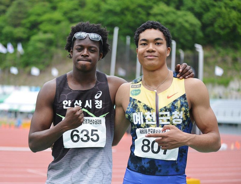 [<b>아시안게임</b>] <b>비웨사</b>·<b>조엘진</b>, 육상 남자 100ｍ 예선 통과…나란히 '10초...