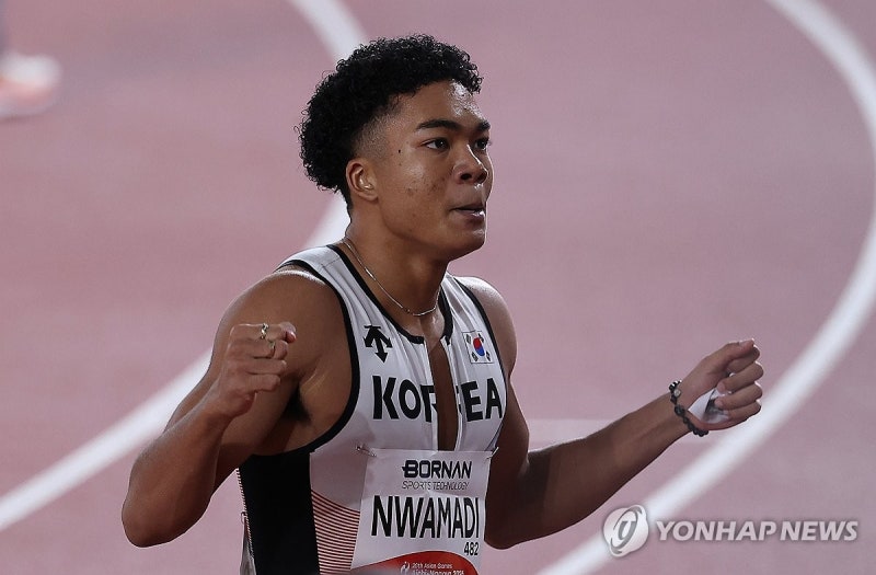 [아시안게임] <b>조엘진</b>, 육상 <b>100ｍ</b> 전체 5위로 예선 통과…비웨사는 6위(...