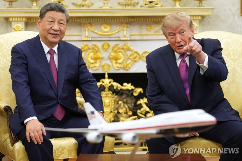 시진핑 "<b>미중</b> 새 <b>무역합의</b> 도달"…<b>미중</b>정상, 한반도 문제도 논의