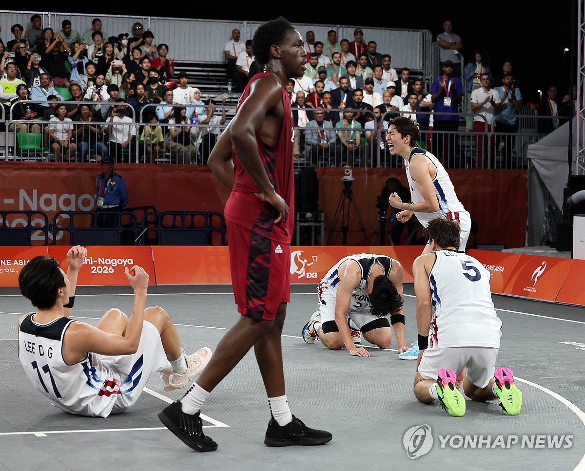 남자 <b>3대3 농구</b>, 사상 첫 <b>금메달</b>