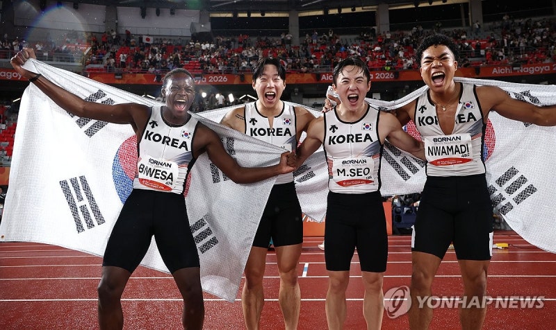 [아시안게임] 남자 400ｍ <b>계주</b>, 2회 연속 동메달…38초43 한국기록(종합...