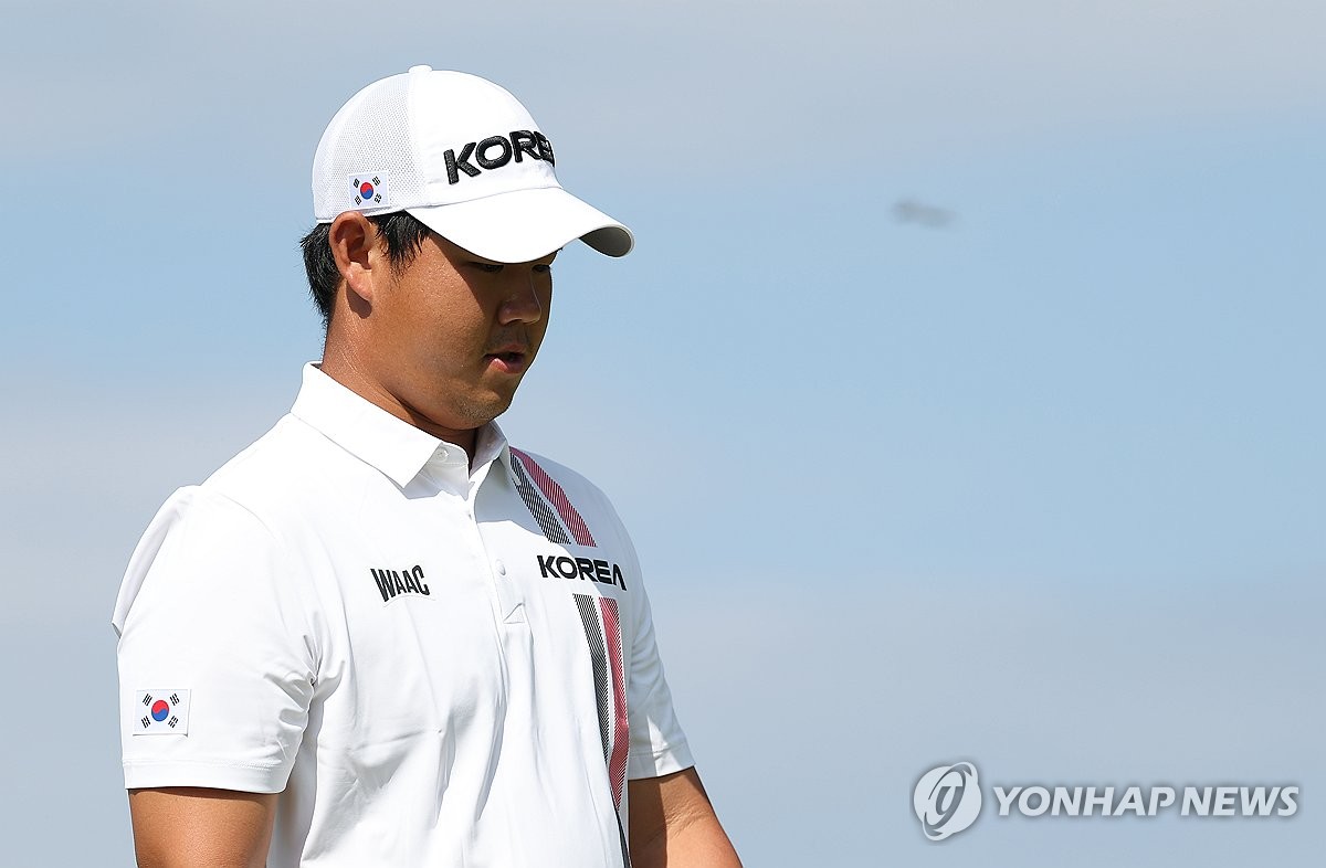 이동하는 <b>김주형</b>