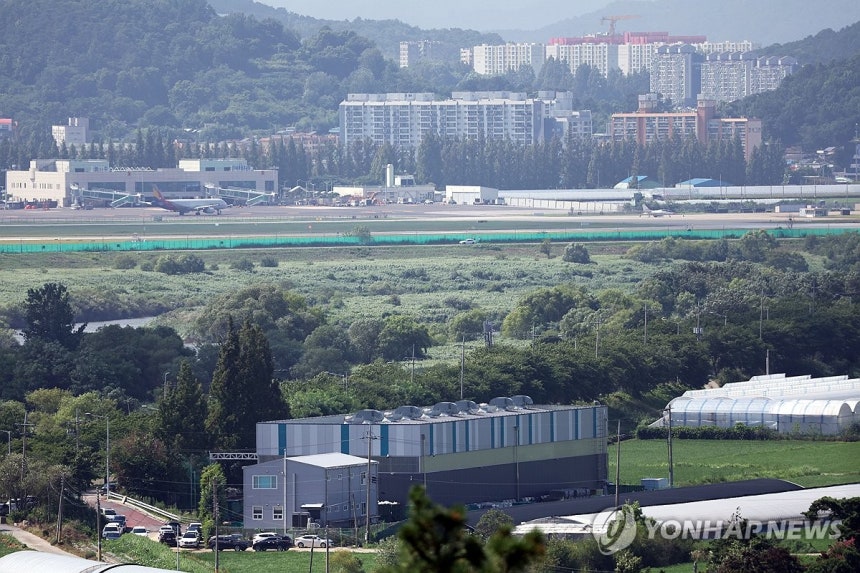 호남반도체 클러스 후보지, 광주 군 공항 부지
[연합뉴스 자료사진]