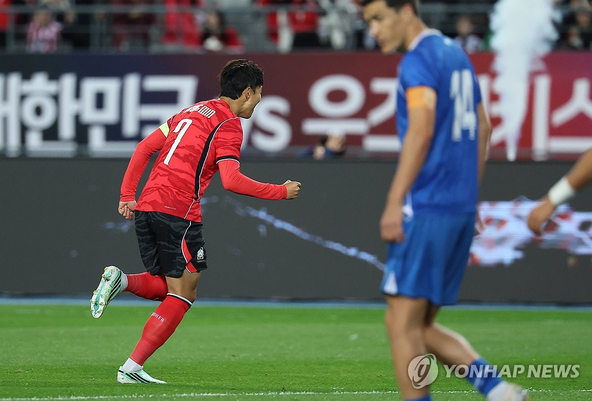 <b>손흥민</b>, A매치 최다 <b>59호 골</b>!