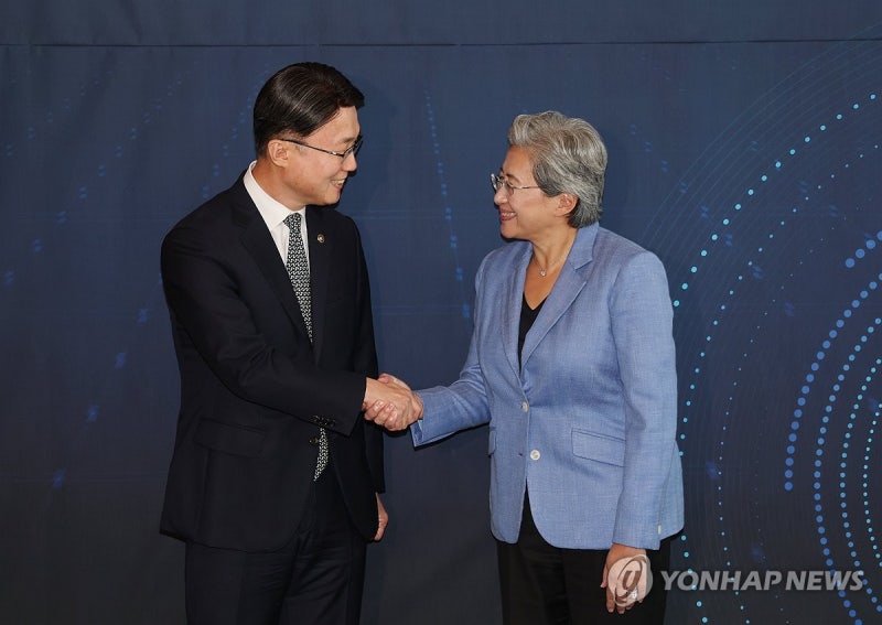 <b>리사 수</b> AMD 회장 7개월 만에 <b>방한</b>…한국 AI반도체 동맹 넓힌다