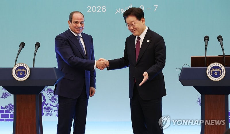李대통령 "韓-<b>이집트</b>, '전략적 동반자' 격상…<b>CEPA</b> 협상 개시"
