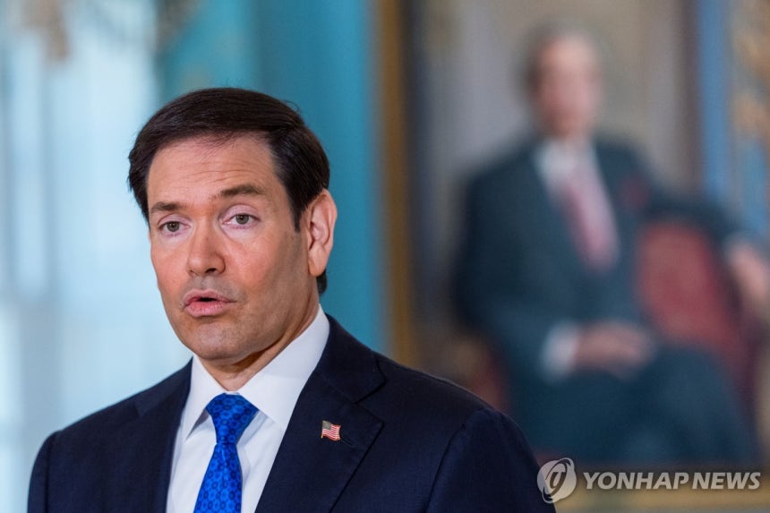 마코 루비오 미 국무장관 [AP=연합뉴스.재판매 및 DB 금지]