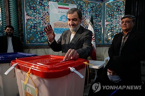 모흐센 레자이 이란 최고국가안보회의(SNSC) 사무총장 [AP=연합뉴스.재배포 및 DB 금지]