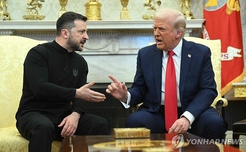 트럼프 직격한 젤렌스키, 당황한 유럽의 진땀 빼는 만류
