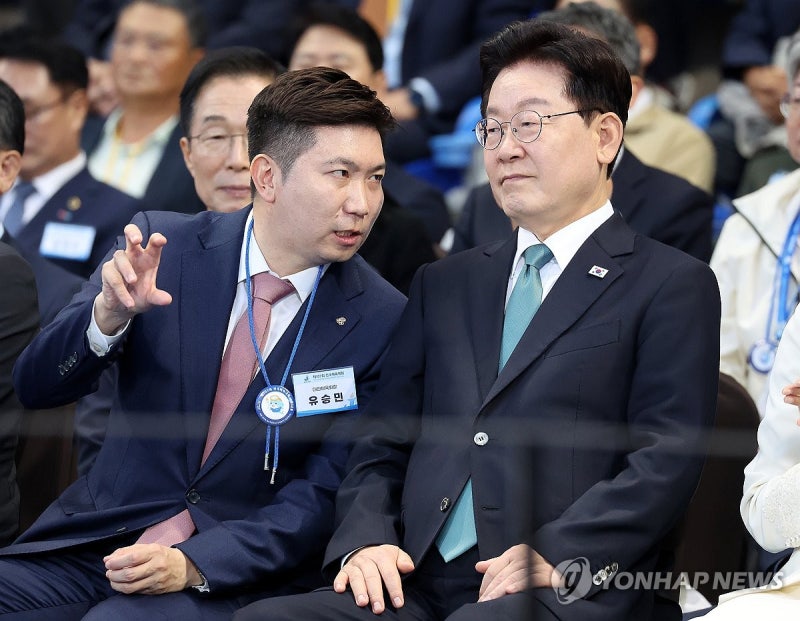 이재명 대통령과 <b>유승민</b> 회장