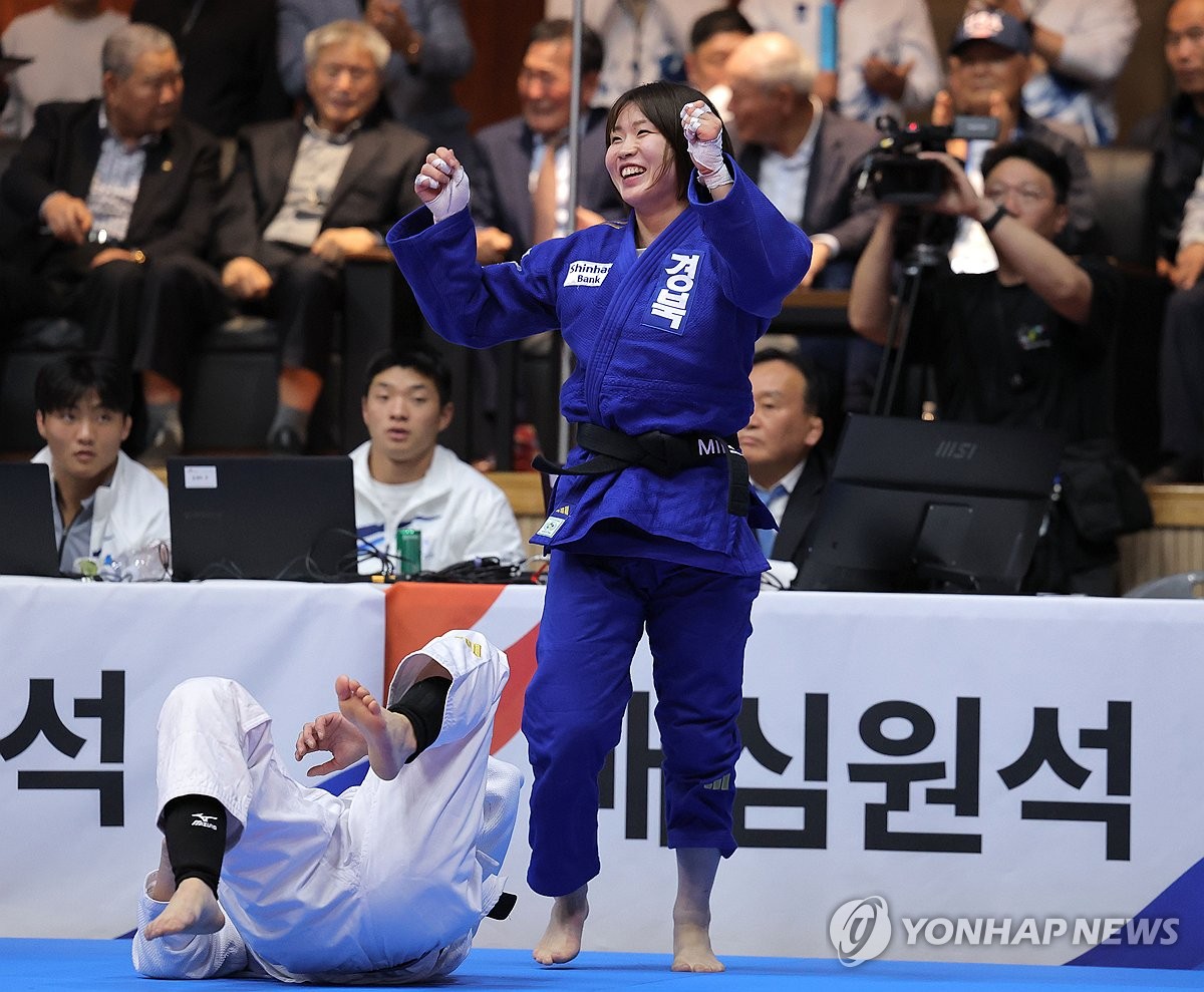 [<b>전국체전</b>] 유도 <b>허미미</b>, 57급 <b>5연패</b>…근대5종 서창완 2관왕(종합)