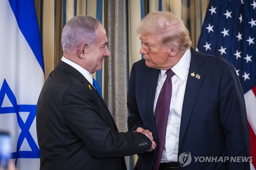 네타냐후와 트럼프
[EPA=연합뉴스 자료사진. 재판매 및 DB 금지]