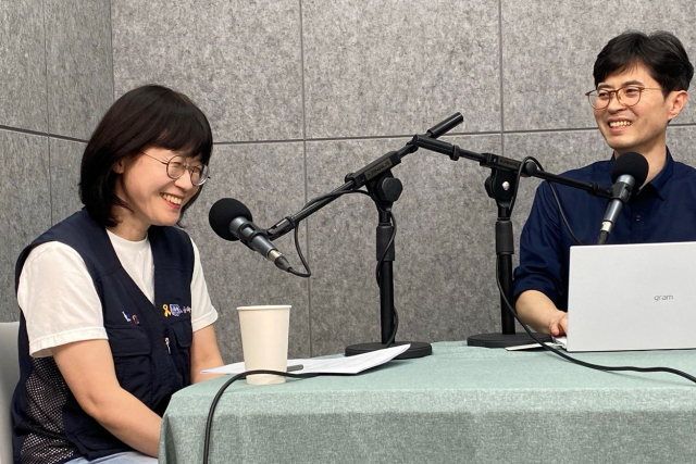 ▲&lt;강상구 시사콕&gt;에 출연한 최윤미 뚜벅이재단 이사.ⓒ프레시안