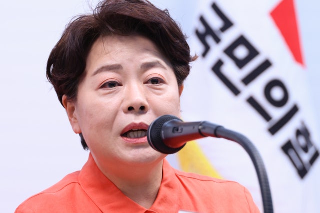<b>윤희숙</b> "<b>송언석</b>·윤상현·나경원·장동혁, 스스로 <b>거취</b> 밝혀라"