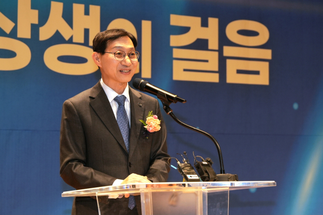 ▲김성주 국민연금공단 이사장이 17일 "전북혁신도시가 금융 중심지로 지정받을 수 있도록 전북자치도와 협력해서 최선의 역할을 할 것"이라고 강조해 비상한 관심을 끌었다.ⓒ국민연금공단