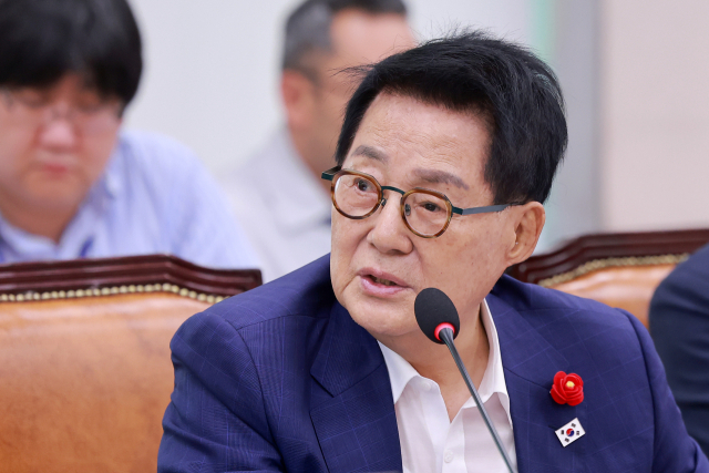 ▲더불어민주당 박지원 의원. ⓒ연합뉴스
