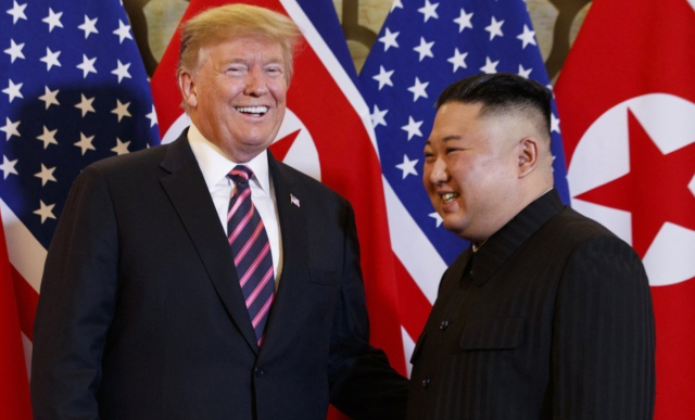 ▲도널드 트럼프 미국 대통령과 김정은 북한 국무위원장 ⓒAP=연합뉴스