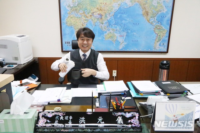 한전산업개발 대표 홍원의도 플라스틱프리 챌린지 동참