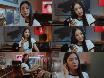 Minsi Go on MAKE LOVE mv from Gray album, GRAYGROUND