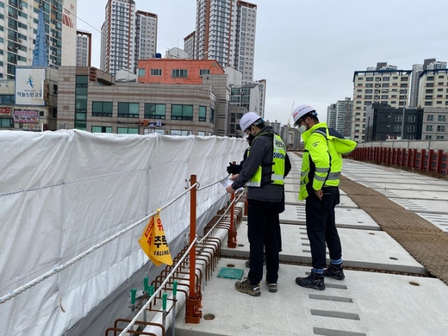 건설현장 안전점검, 82%가 사고 감소에 효과 있다