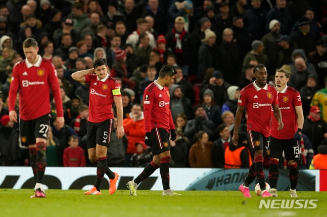 曼联2-2战平塞维利亚和欧联杯八强首回合