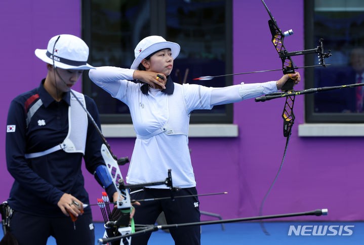 임시현, 37년만 3관왕…韓양궁 메달 <b>순위</b> 2위(종합2보)