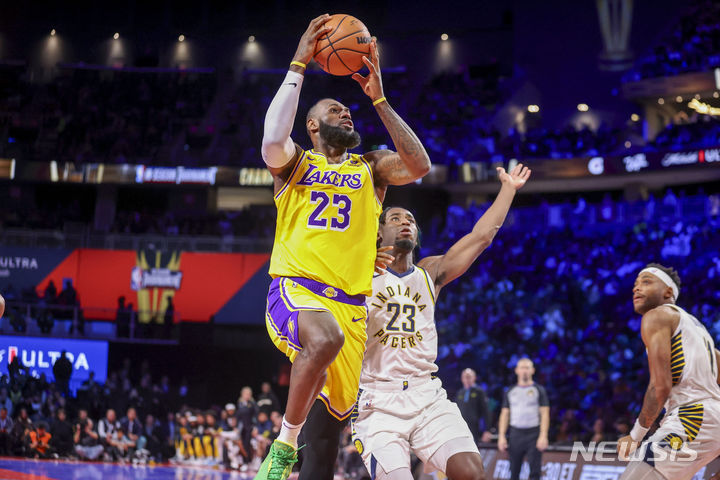<b>레이커스</b>, NBA 인시즌 토너먼트 초대 <b>챔피언</b> 등극