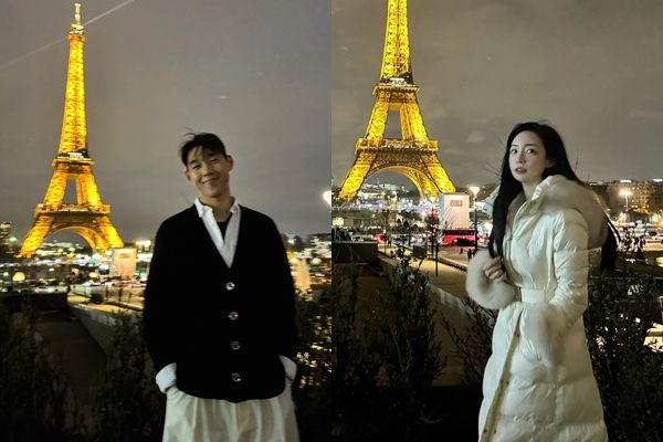 곽민선·<b>송민규</b>, 파리 데이트했나…열애설 솔솔