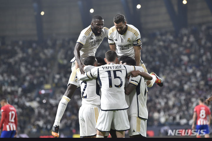 <b>레알</b>마드리드, 역전드라마…스페인축구 <b>슈퍼컵</b> 결승행