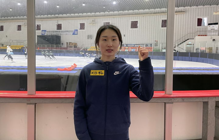 <b>쇼트트랙</b> <b>최민정</b>, 동계 체전 500m 우승…대회 2관왕