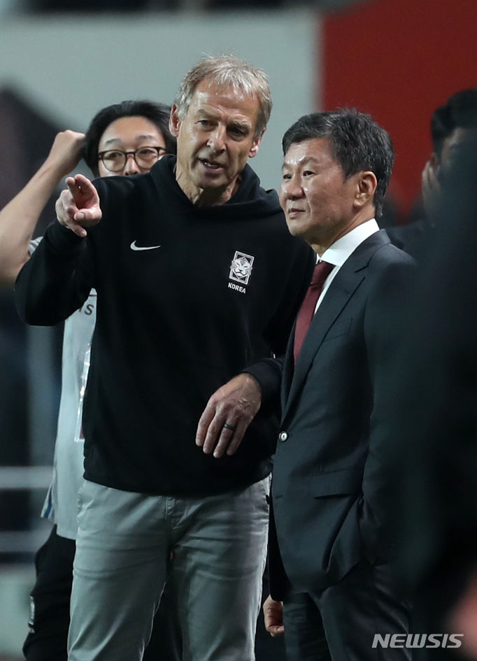 <b>클린스만</b>에게 <b>정몽규 축구</b>협회장은 "동맹 같은 존재"