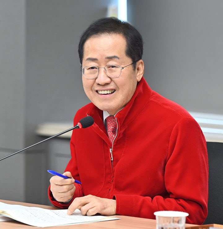 <b>홍준표</b>, <b>도태우</b> 공천 취소 비난…"공천이 호떡 뒤집기"