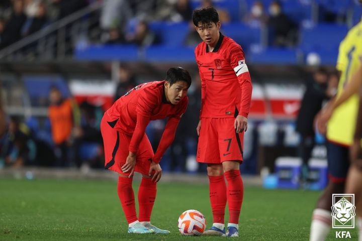 태국전 손흥민 선발·<b>이강인 벤치</b>…주민규 A매치 데뷔