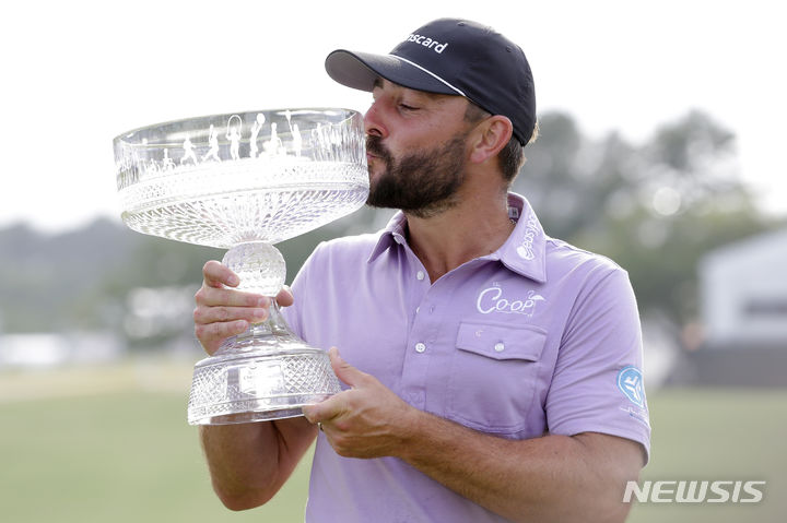세계랭킹 71위 예거, PGA 휴스턴 오픈서 투어 첫 <b>우승</b>