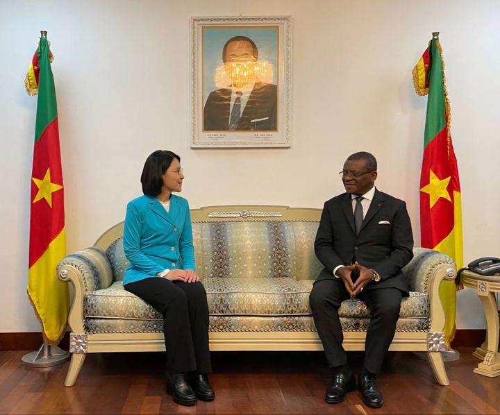 외교<b>차관</b>, <b>카메룬</b> 총리 예방…한-아프리카 정상회의 참석 요청